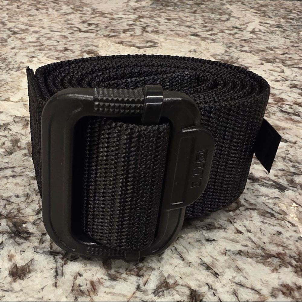 5.11 Tactical Black TDU Belt - 59551 - Picture 2 of 5